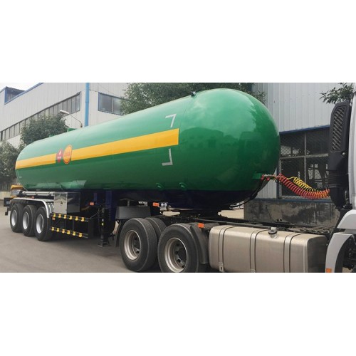 3 Axles 56.2M3 Manual Water LPG Tanker Trailers