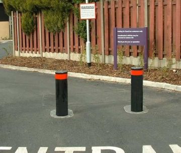 High Anti - Impact Capability Stainless Steel Hydraulic Road Safty Equipment For  Parking