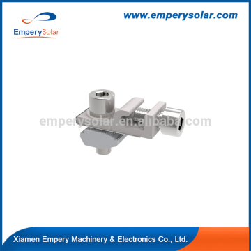 anodized aluminum standing seam roof hook for solar mounting tin roof