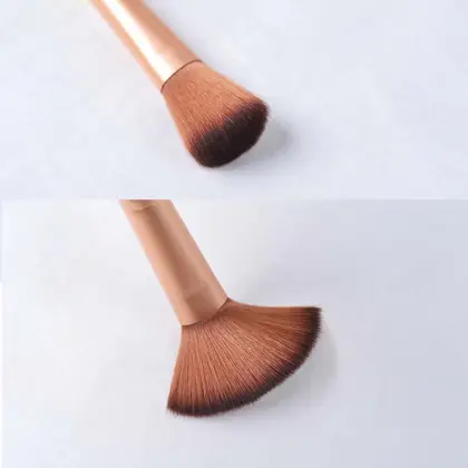 7pcs Makeup Brushes With Brown Bear plastic Handle