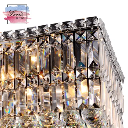 European Style Iron LED Living Room Ceiling Light