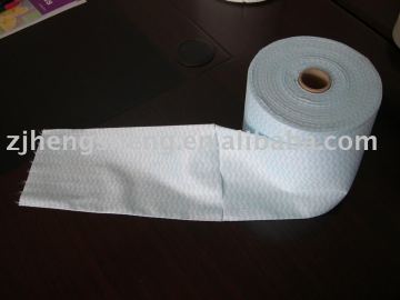 Perforated nonwoven towels, roll towel