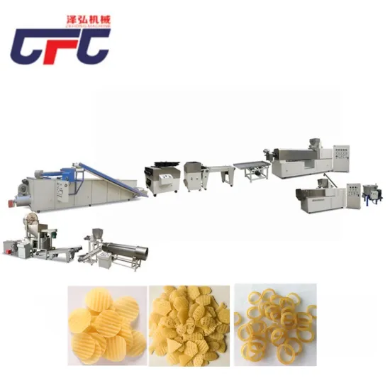 compound potato chips machine