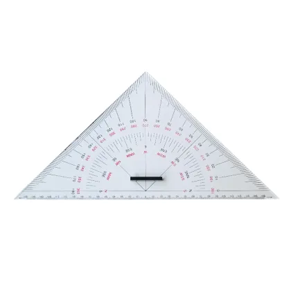 Hot Selling Marine Plastic Kent Type Triangle IMPA Code 371008 300mm Nautical Triangles