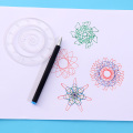 28PCS Kids Craft Desenho de Spirograph Geométrico Revestimento