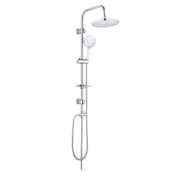 Fine plating bath accessory button selected shower head set