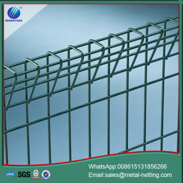 galvanize fence with bends double loop fence