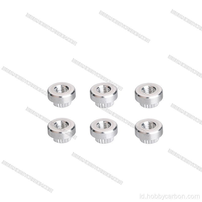 M4 Aluminium Press Nut of FPV Hardwares HobbyCarbon