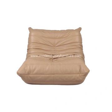 Comfortable Aniline Leather Togo Sofa For Living Room