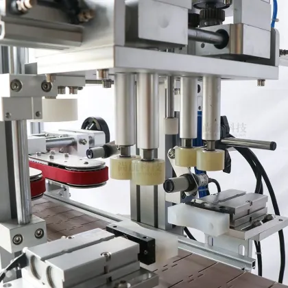 Automatic Screw Capping Machines for Plastic Bottles with Vibratory Feeder