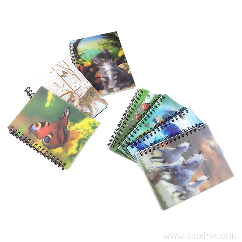 A5 Printing Cute 3D Coil Notebook Student Notebook