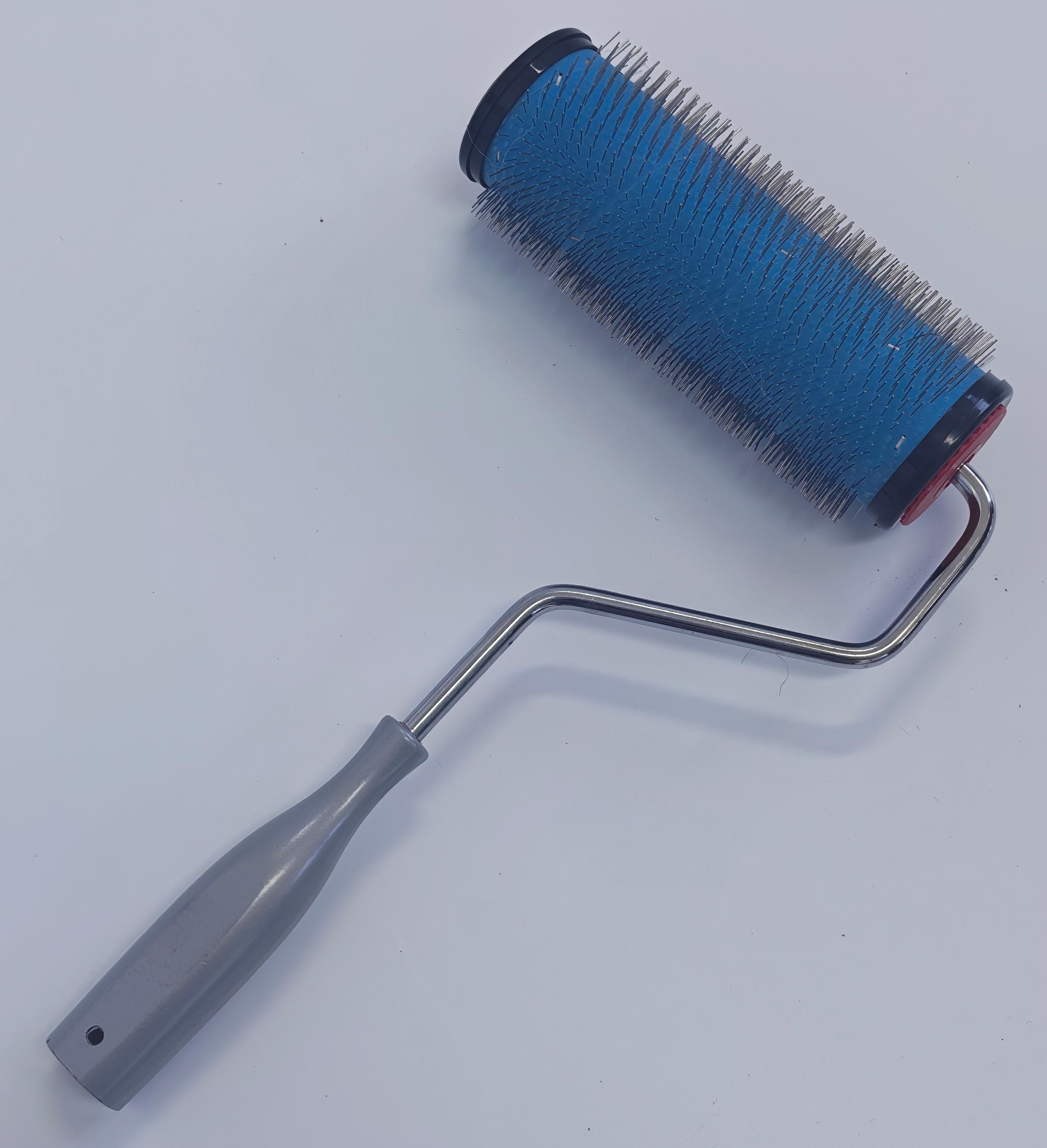 P1 13mmScrew-through Aluminum Handle Stainless Steel Needle Deaeration Roller
