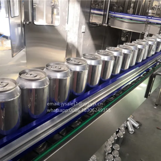 Automatic Beer Can Filler and Seamer: Canning Production Line and Beverage Canning System