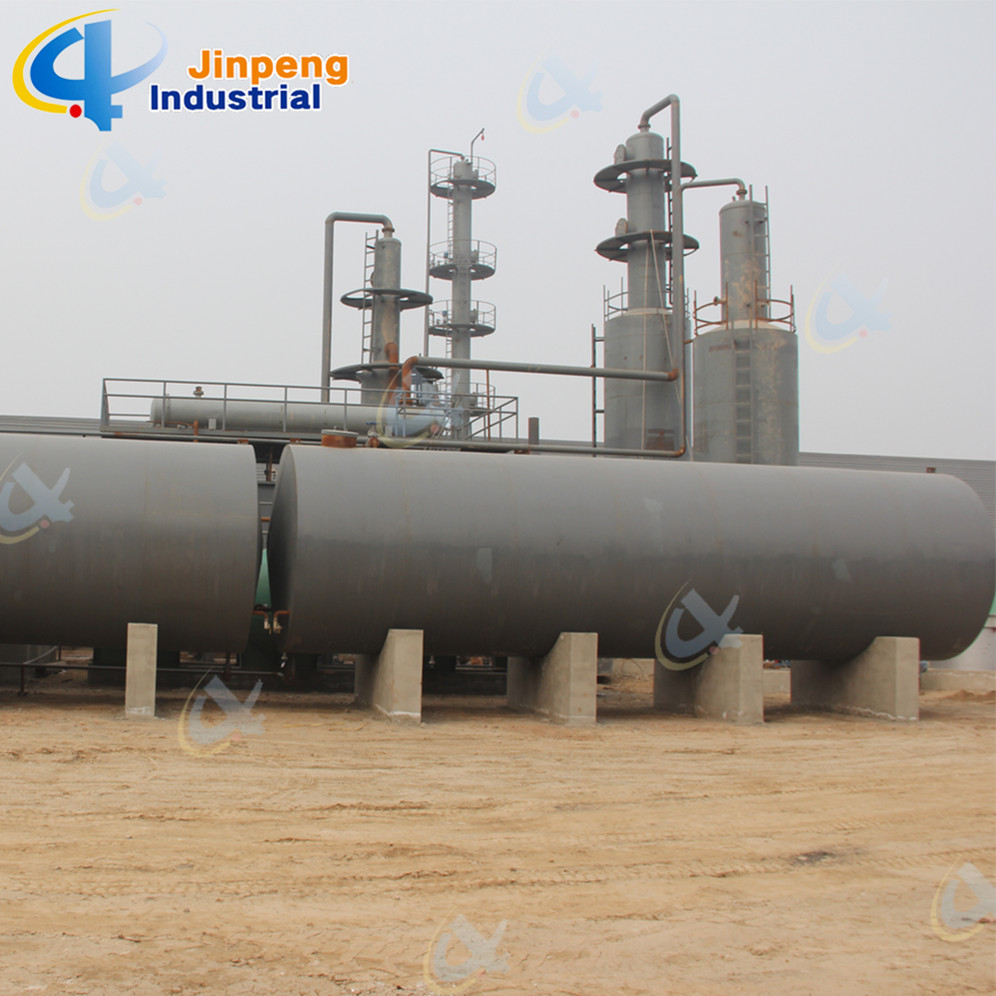 Big Discount Continuous Waste Rubber Oil Distillation Plant