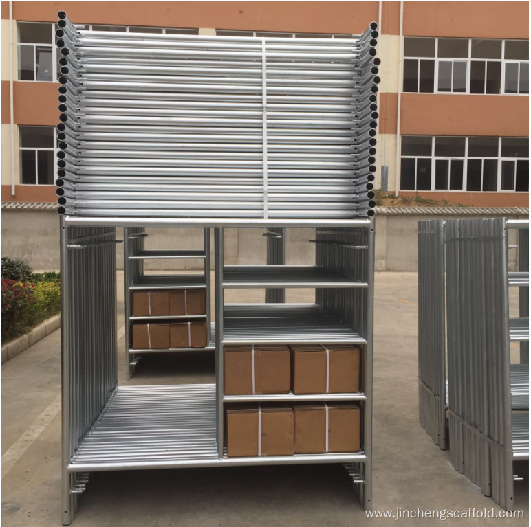 Ladder Frame Scaffolding in Hot dip galvanized