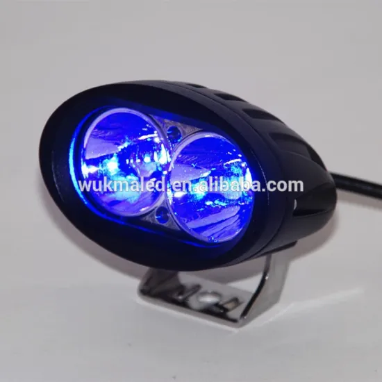 Blue Forklift Led Light Warehouse Safety Warning Lamp Spot Offroad Race 12v 48V