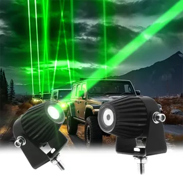 RGBW Laser Whip Light for Off-Road Spotting