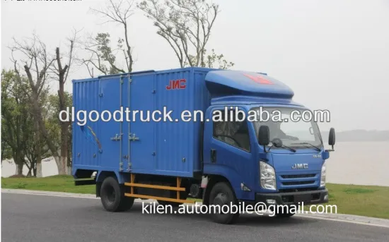 JMC 4x2 light duty box truck 2-3 tons