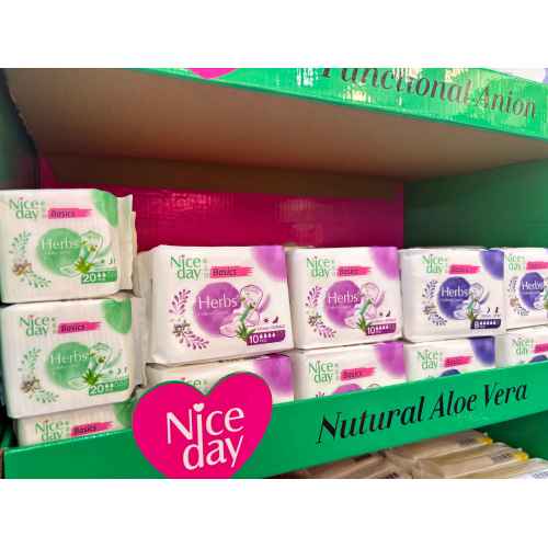 Female Period Care Herbal-Infused Menstrual Pads