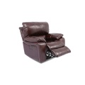 Leather Recliner Sofa Set With USB Charge