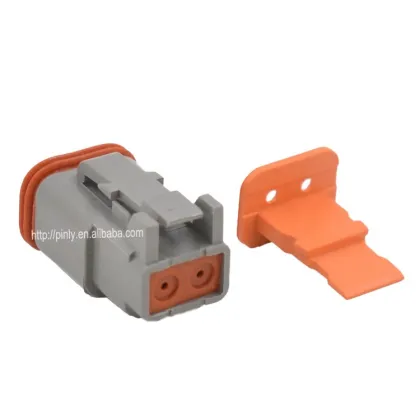 Waterproof AT06-2S Female 2 Pin DT Series Deutsch Connector