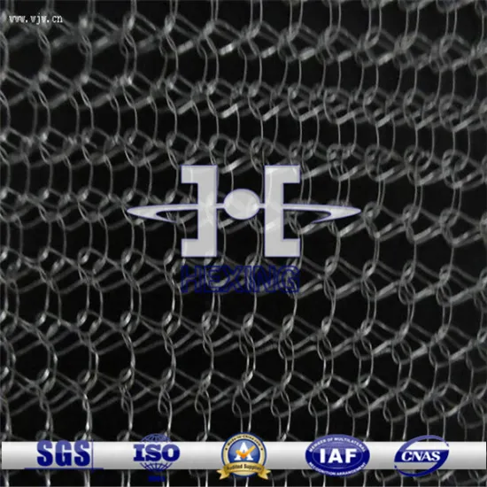 SS304 knitted filter wire mesh for air oil liquid seperation