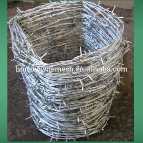 Galvanized Barbed Wire (chian manufacturer)