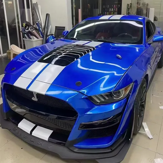 2015-2017 Ford Mustang Body Kits - Shelby GT500 Style Bumpers, Hood, Fenders, Rear Diffuser, Tail Pipes