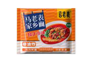 Noodle με γεύση κοτόπουλο με πικάντικο