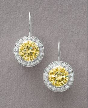 sterling silver jewelry,925 silver earrings, citrine earrings