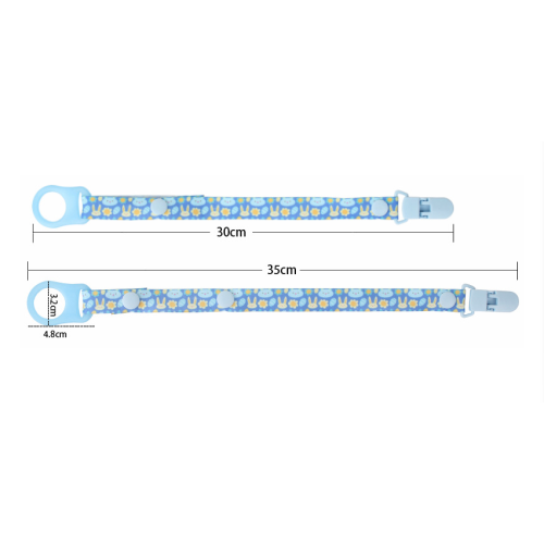 おしゃぶりクリップ6パックシリコーンパッドおしゃぶりホルダー