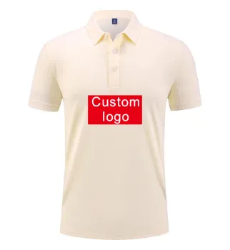 High Quality Custom Logo Plain Casual Golf Polo Shirt for Men - Wholesale Summer Supply