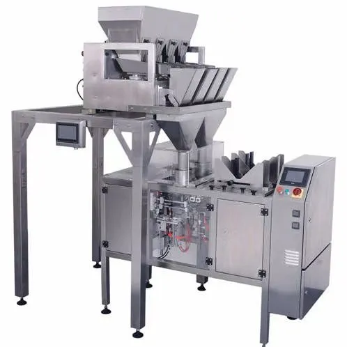 High Speed Automatic Multi-Head Linear Weighing Filling and Packaging Machine