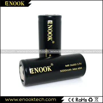 2017 New ENOOK 26650 5000mAh Battery