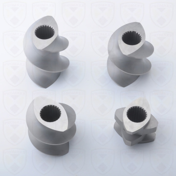 Screw and Barrel for PVC Foam Core Pipes