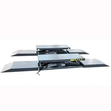 4000KG Long Ramps Luxury Car Scissor Lift