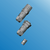 IP68 waterproof connector with 3 or 5 poles