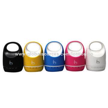Mini Bluetooth Speakers with Music Partner, 2.402 to 2.480GHz Frequency