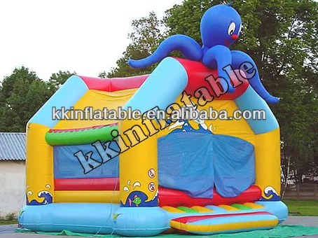 Inflatable Air Bouncer Castle Amusement Park With Animal