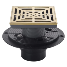 115mm Gold stainless steel Shower Drain