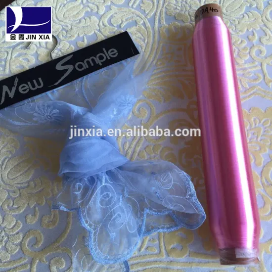 100% polyester monofilament yarn Dope Dyed fabric yarn