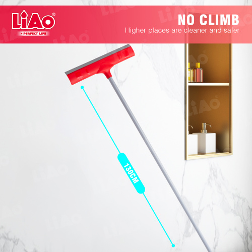 Rodo de piso TPR vermelho LK2308 LIAO