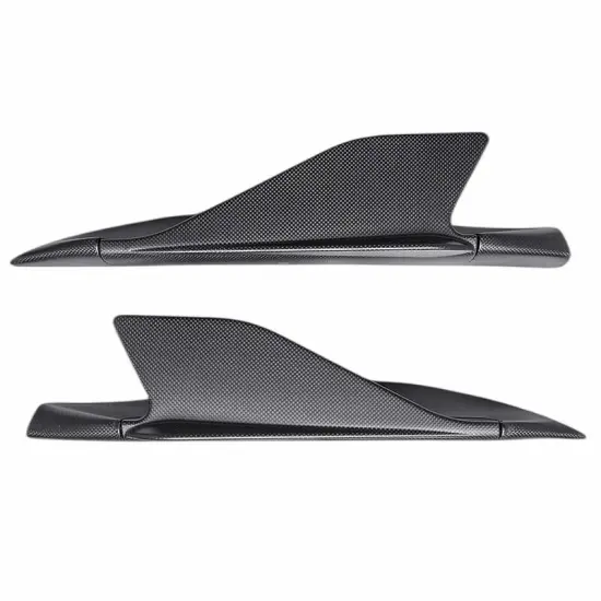 Capristo Style Dry Carbon Fiber Side Skirt Lower Sill Spoiler Kit for 488 GTB Retrofit and Upgrade