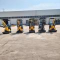 حفارة صغيرة مع Swing Boom 1.2t Mini Digger