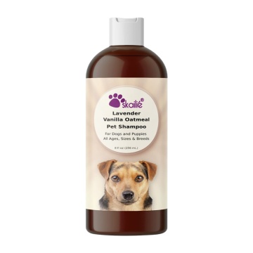 Organic Pet Natural Dog and Cat Shampoo with Aloe Vera and Vitamin E for Dry Itchy Skin