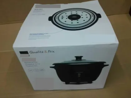 Black Drum Rice Cooker - Mini Electric Rice Cooker for German Home Kitchen (0.6L-2.8L)
