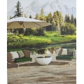 Tissus de mobilier d'extérieur couleur tissus imperméables et résistants au soleil