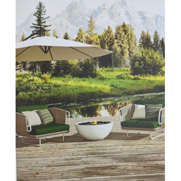 Tissus de mobilier d'extérieur couleur tissus imperméables et résistants au soleil