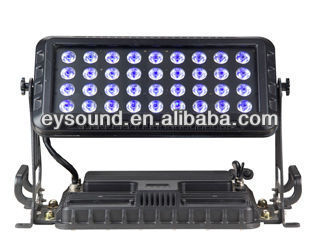 Outdoor led building color wash light RGBW four in one 36x10W