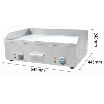 Commercial Stainless Steel Electric Flat Plate Griddle